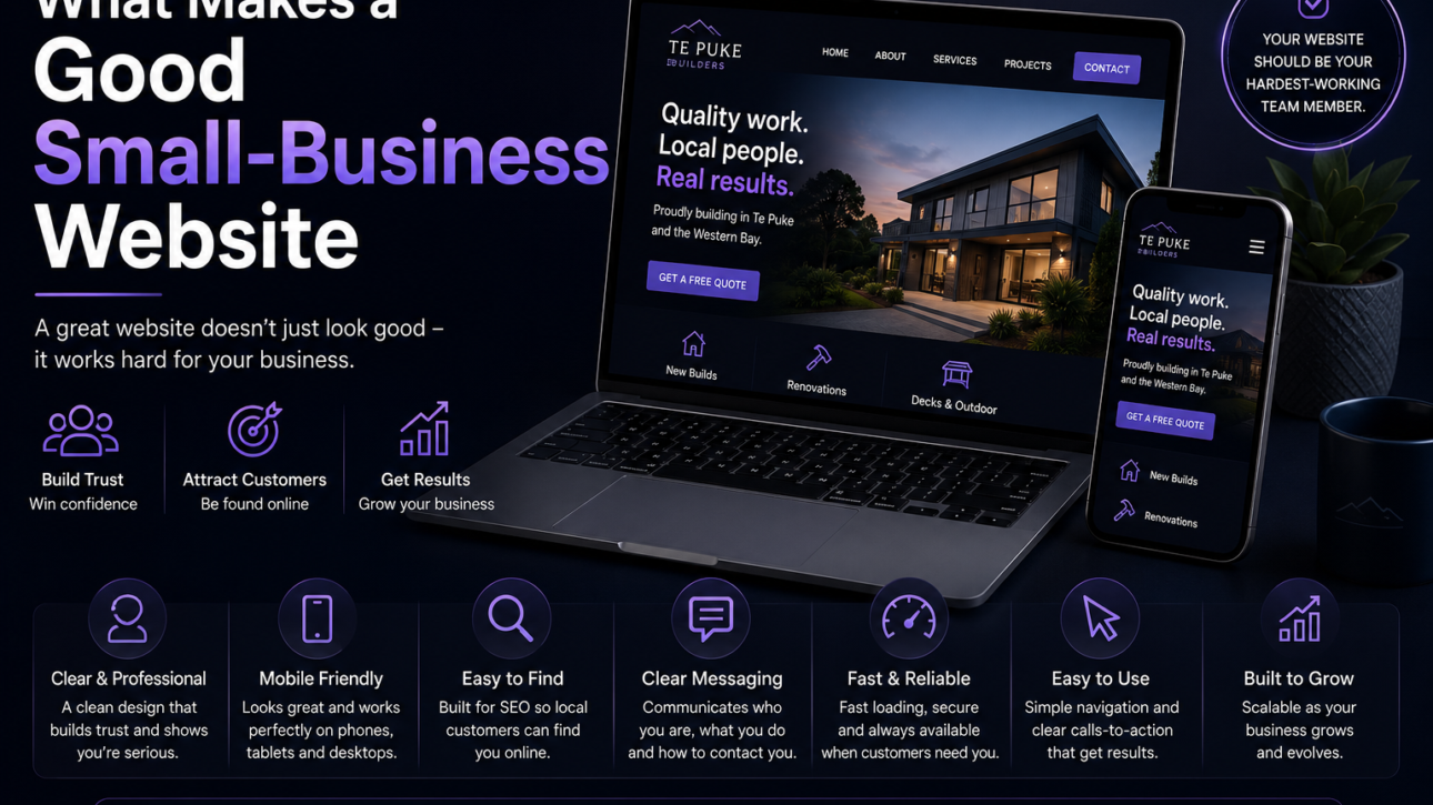 What Makes a Good Small-Business Website? (A Plain-English Checklist)