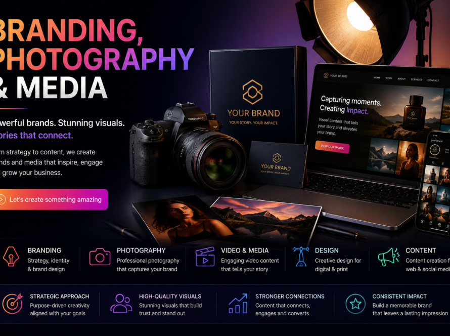 Branding, photography & media