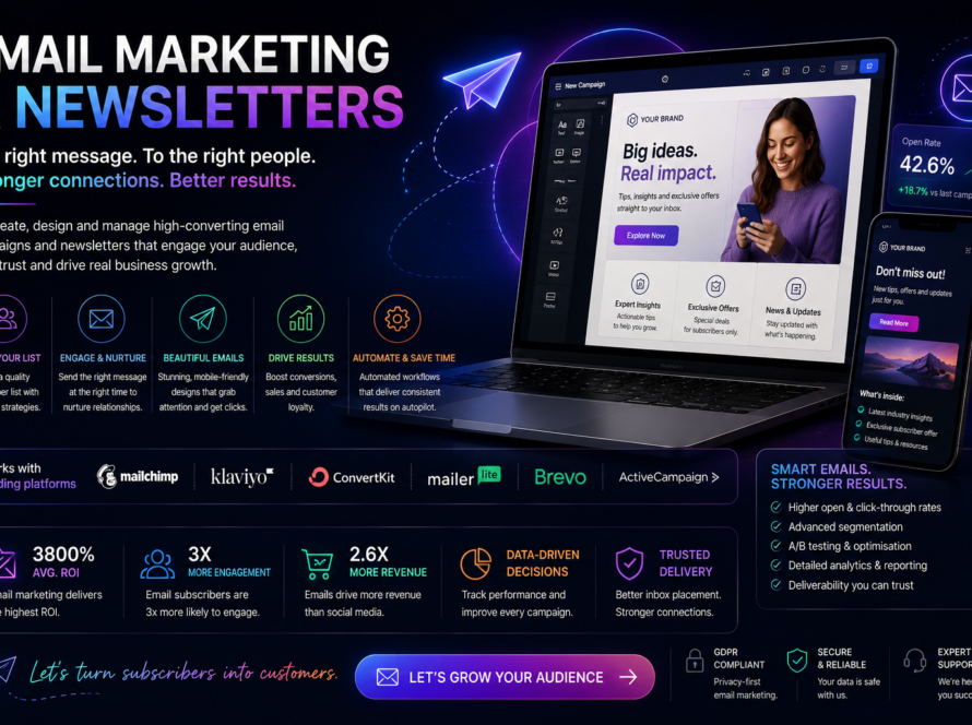 Email marketing & newsletters